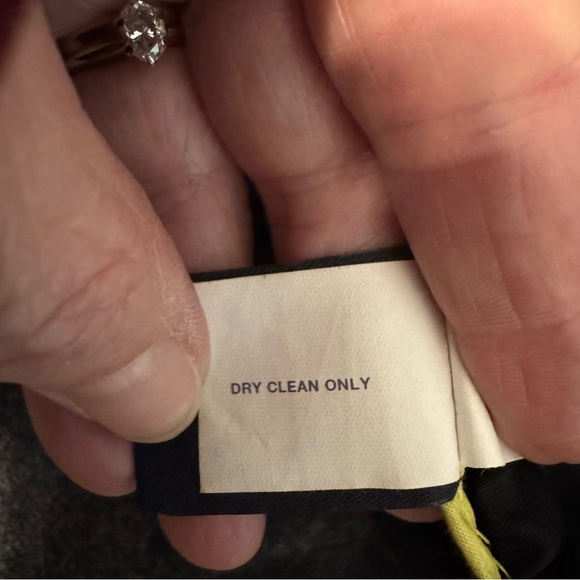 GAP Womens gray mini skirt 4 wool blend fully lined button Y2K 90s 2000s career - Picture 9 of 15